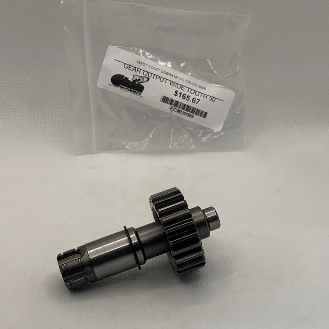 ECMU0999 Gear output wide tooth 50