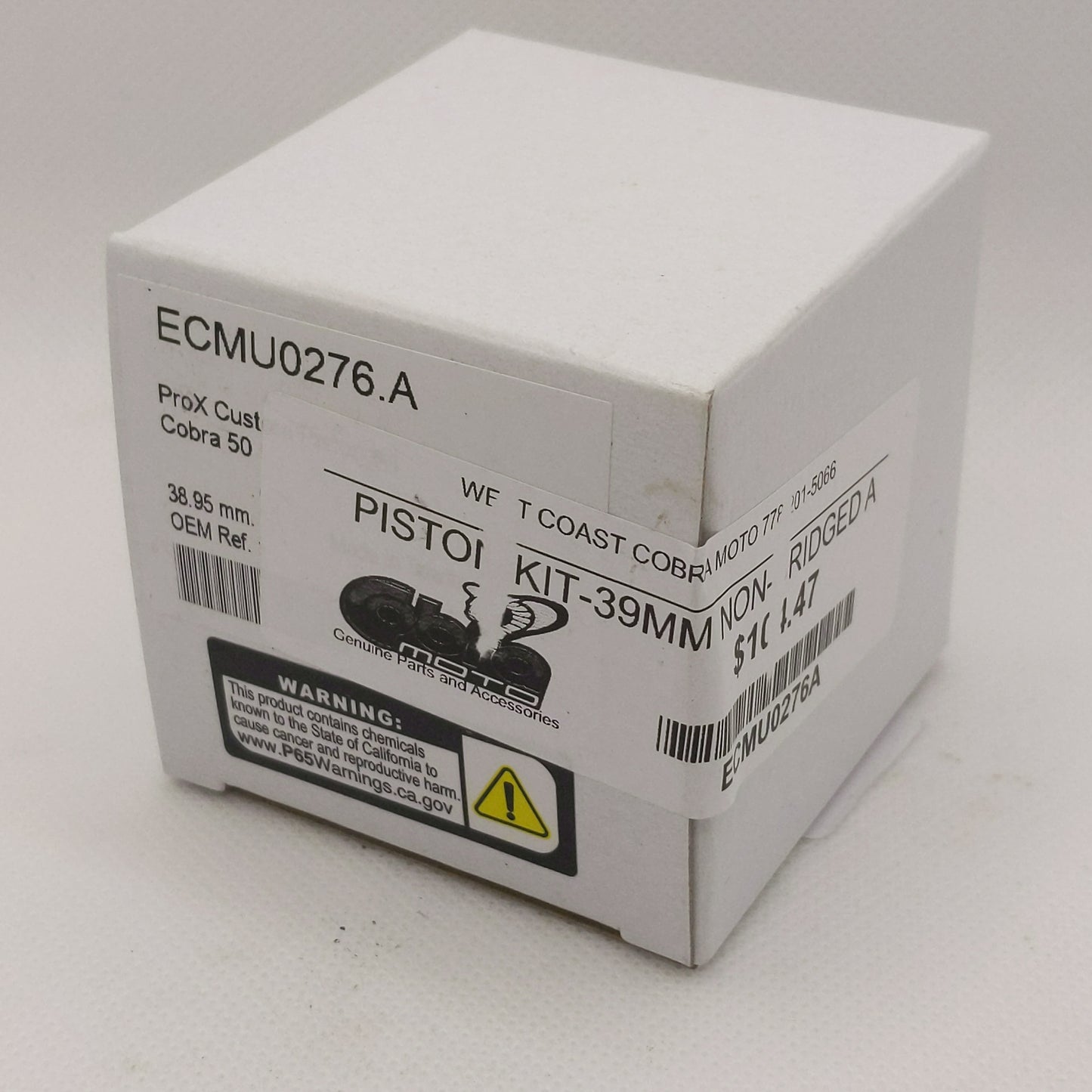 ECMU0276A PISTON KIT - 39MM NON BRIDGED A