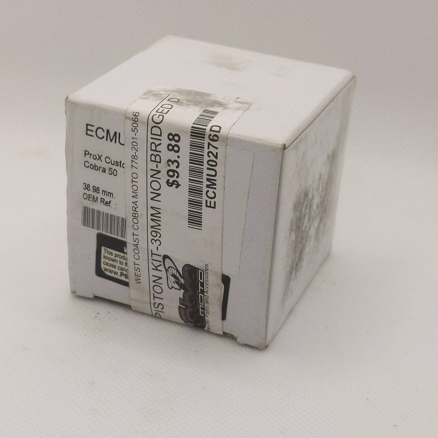 ECMU0276D PISTON KIT- 39MM NON BRIDGED D