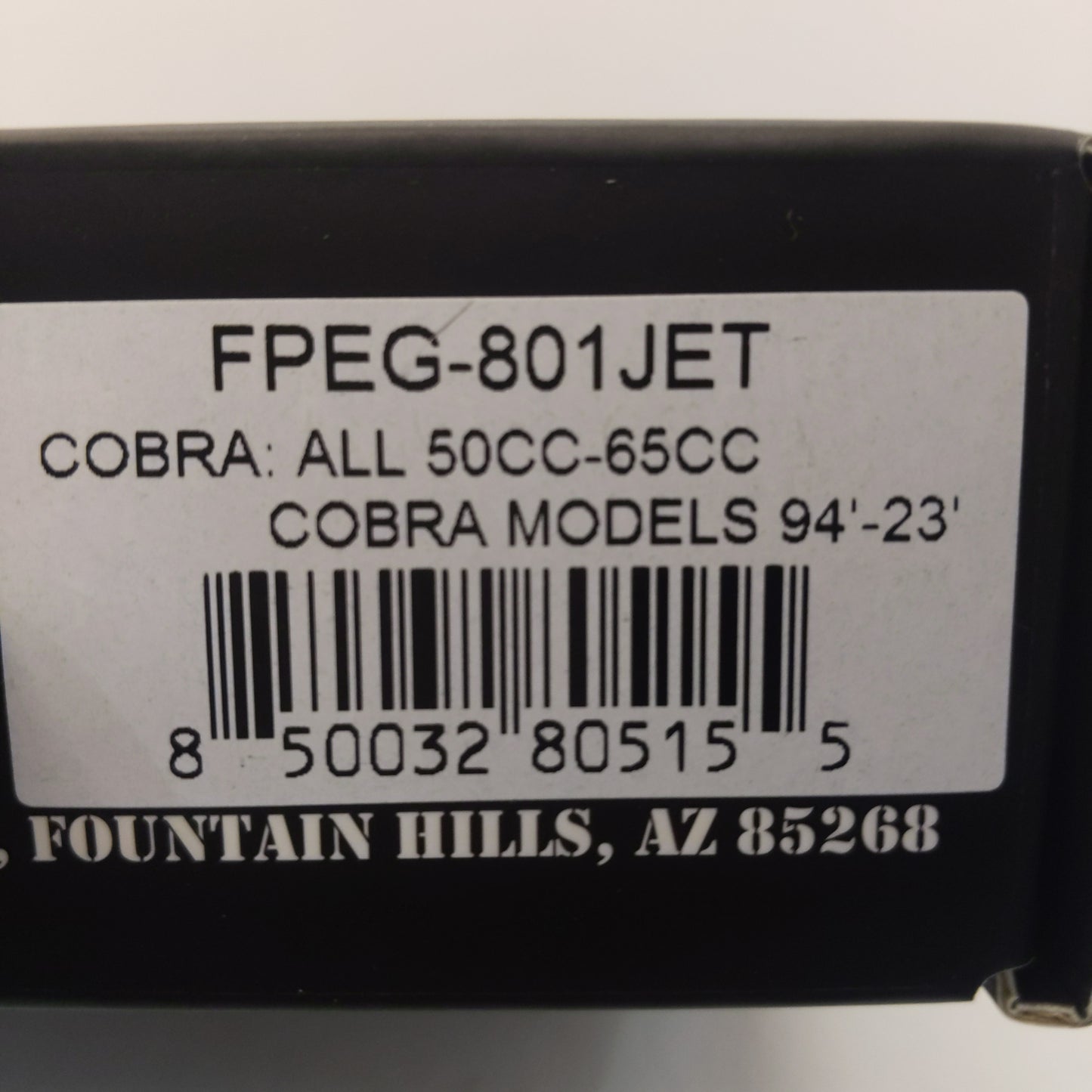 FLO JET Footpegs COBRA ALL 50CC- 65 CC 94-24