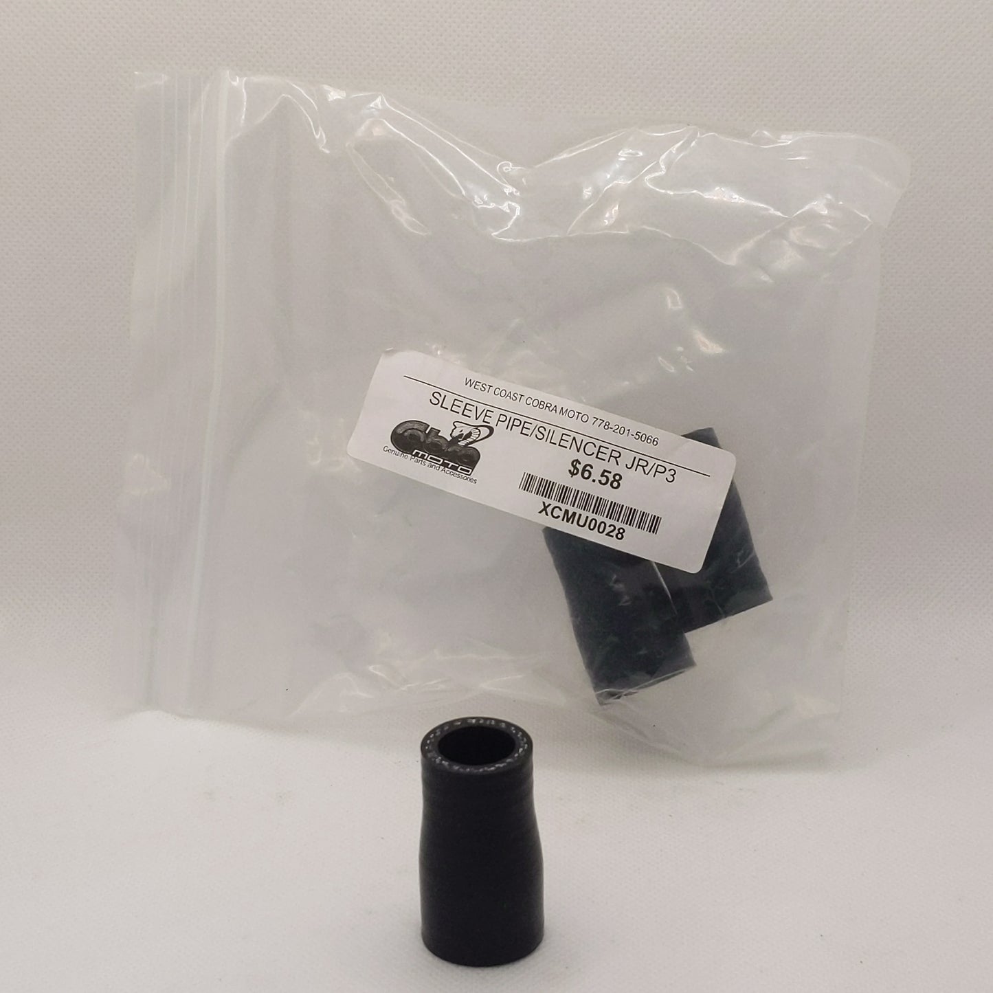 XCMU0028 SLEEVE PIPE SILENCER P3/JR