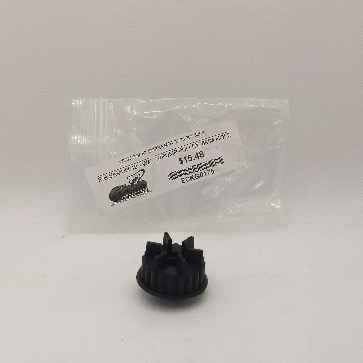 ECKG0175 Waterpump Pulley 8mm Hole 2015 and older