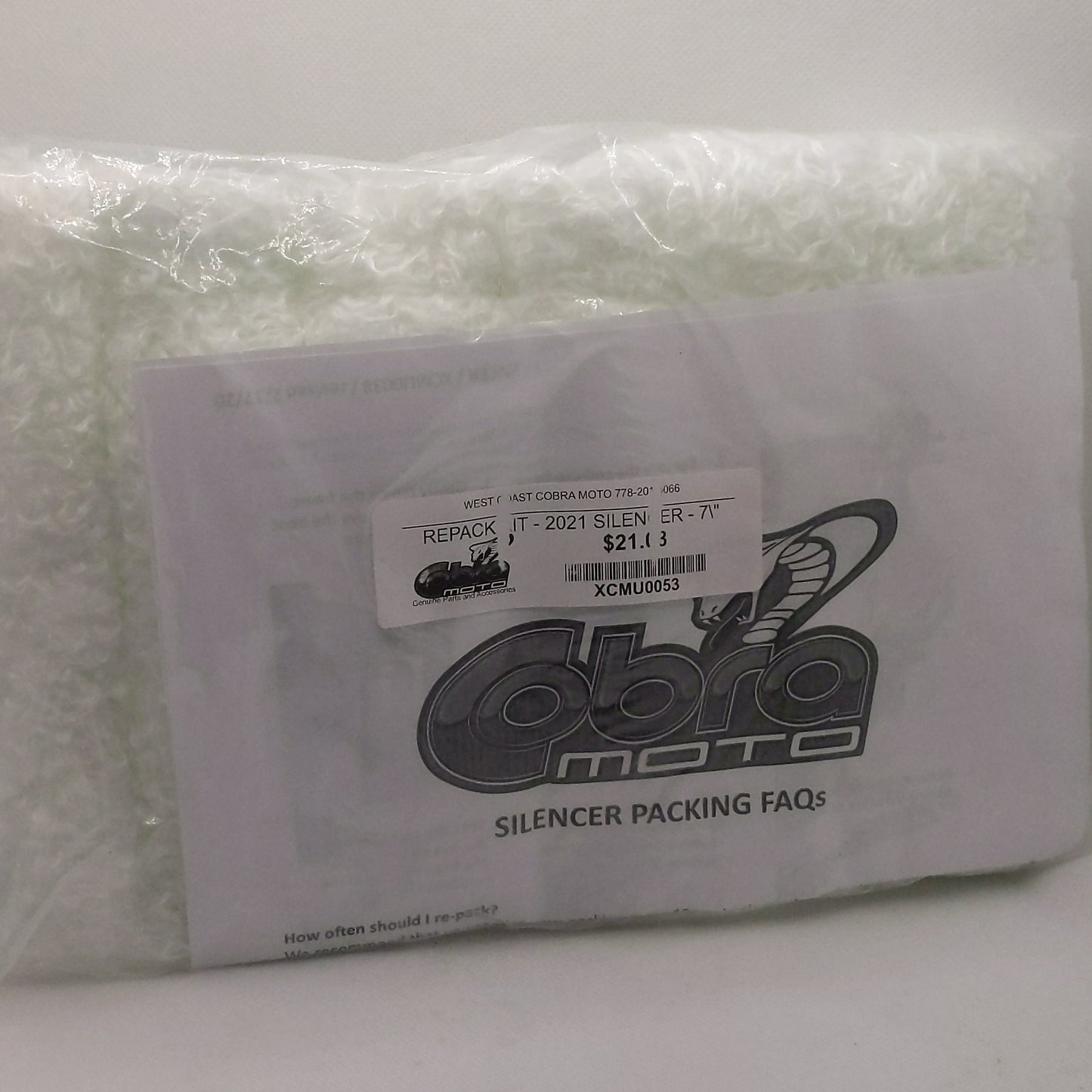 XCMU0053 REPACK KIT - 2021 SILENCER - 7/"