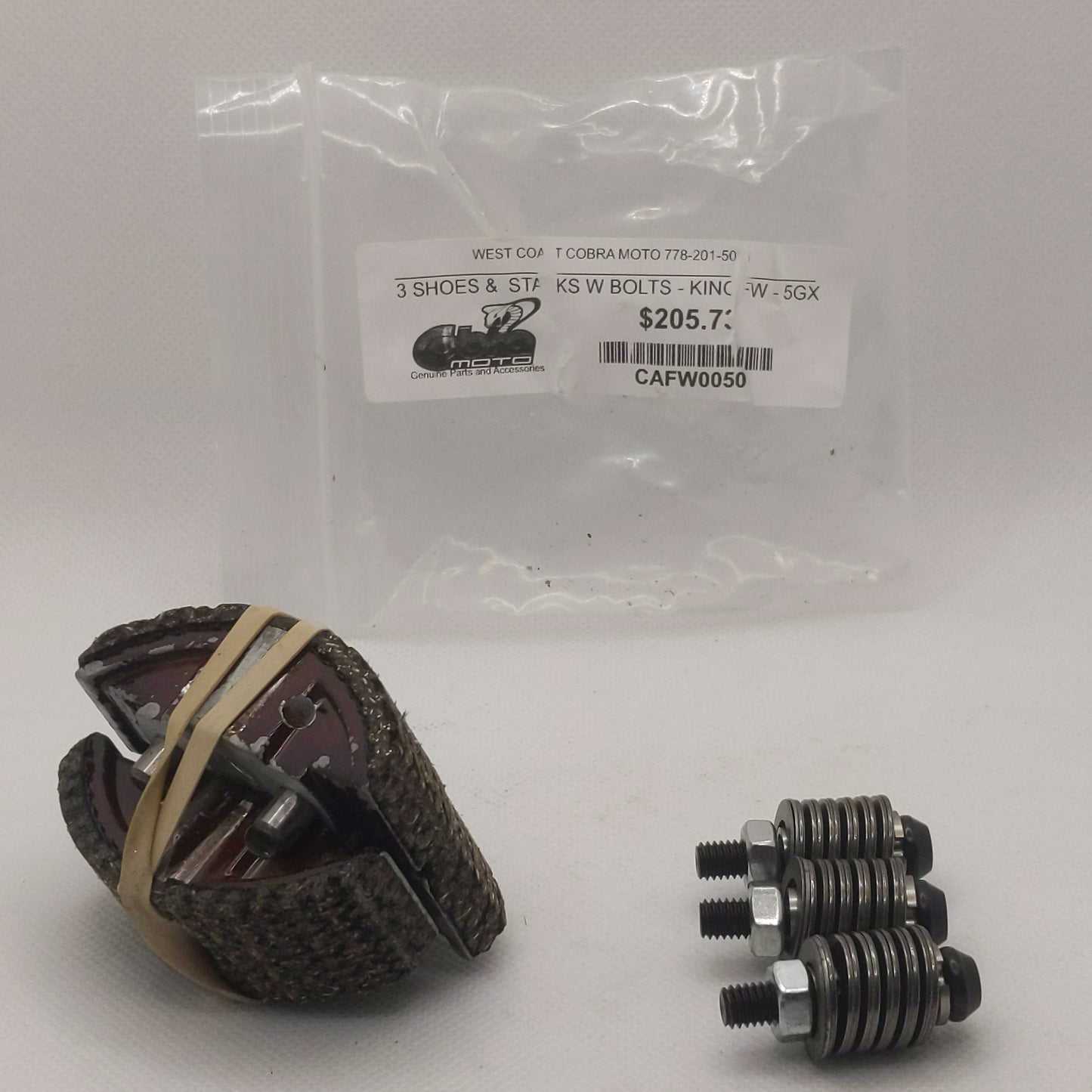 CAFW0050 - CLUTCH & STACKS W BOLTS - CX50 KING/FWE