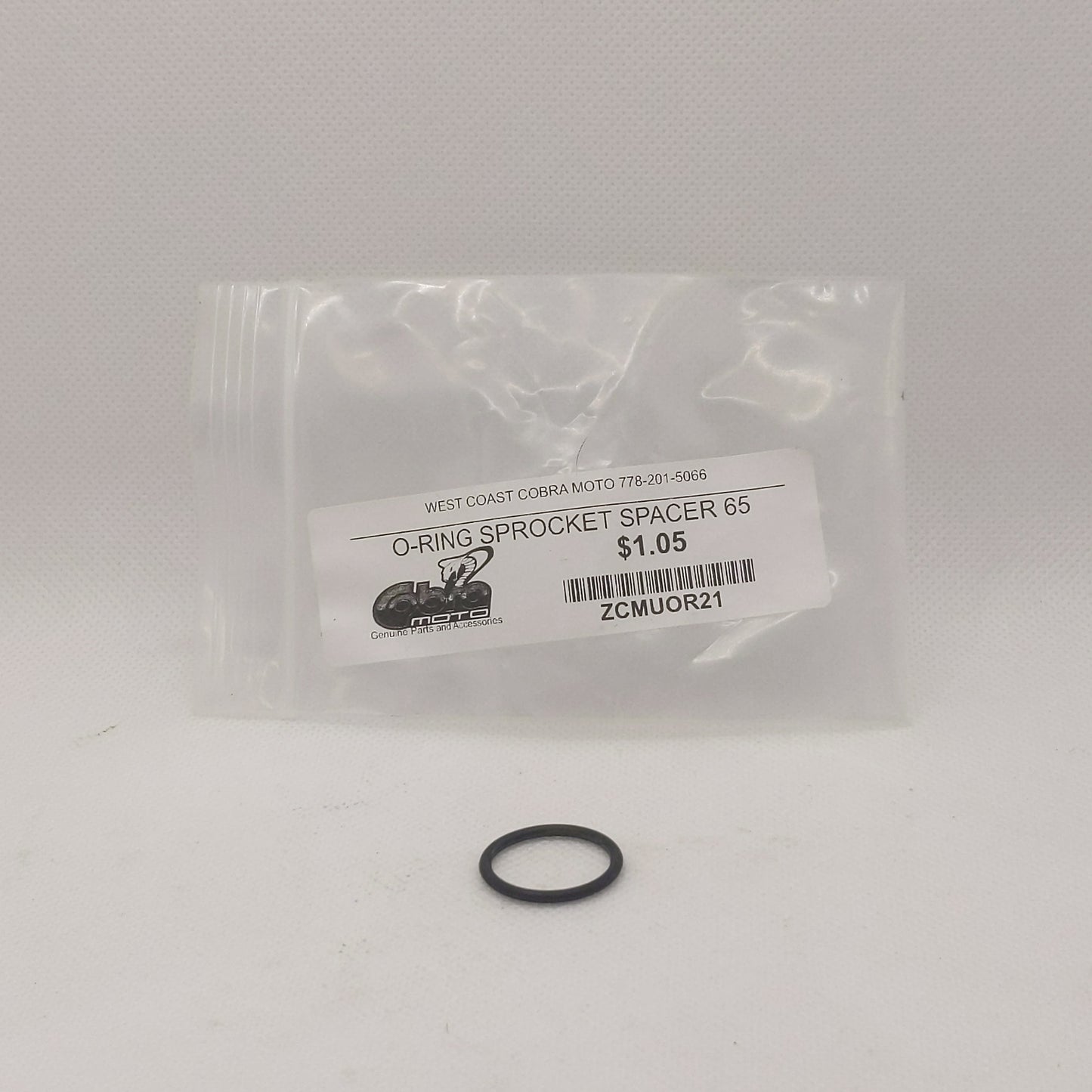 ZCMUOR21 - O RING SPROCKET SPACER 65
