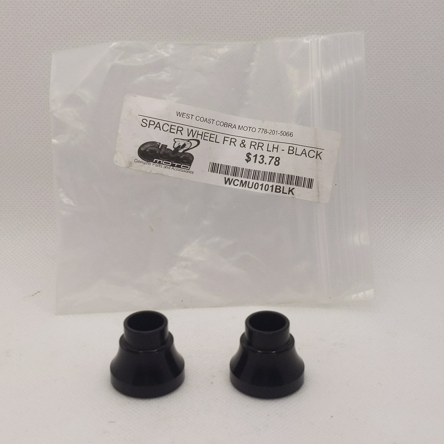 WCMU0101BLK SPACER WHEEL FR & RR LH - BLACK