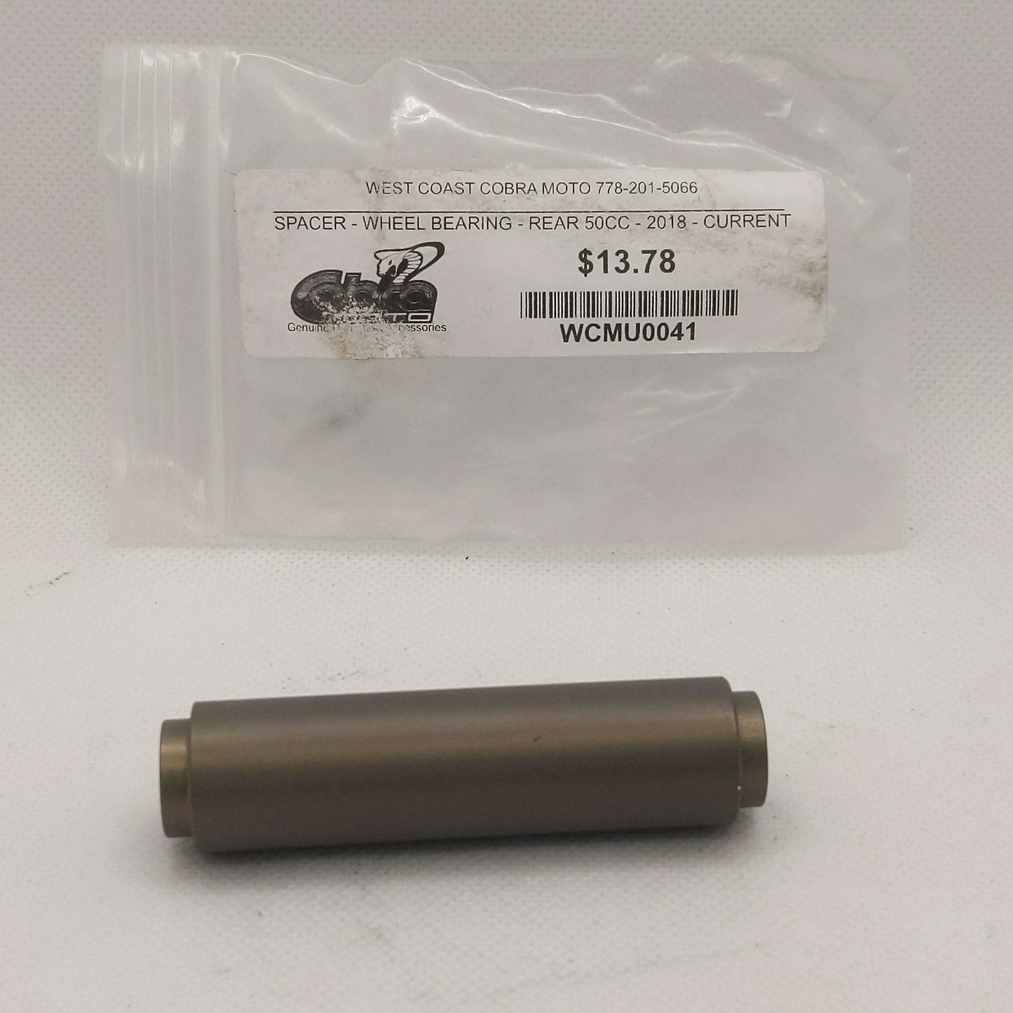 WCMU0041 SPACER - WHEEL BEARING- REAR 50CC- 2018-CURRENT