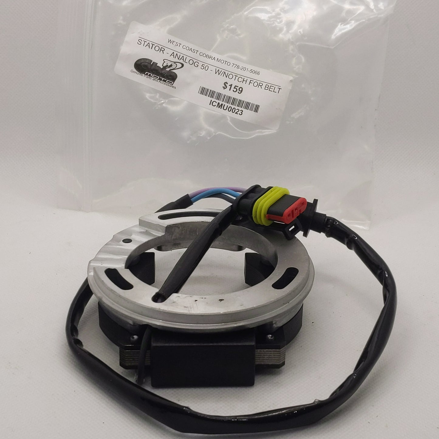 ICMU0023 - CX50 STATOR - ANALOG - W/NOTCH FOR BELT