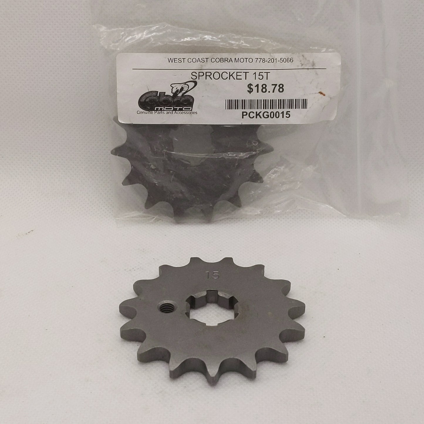 PCKG0015	SPROCKET 15T