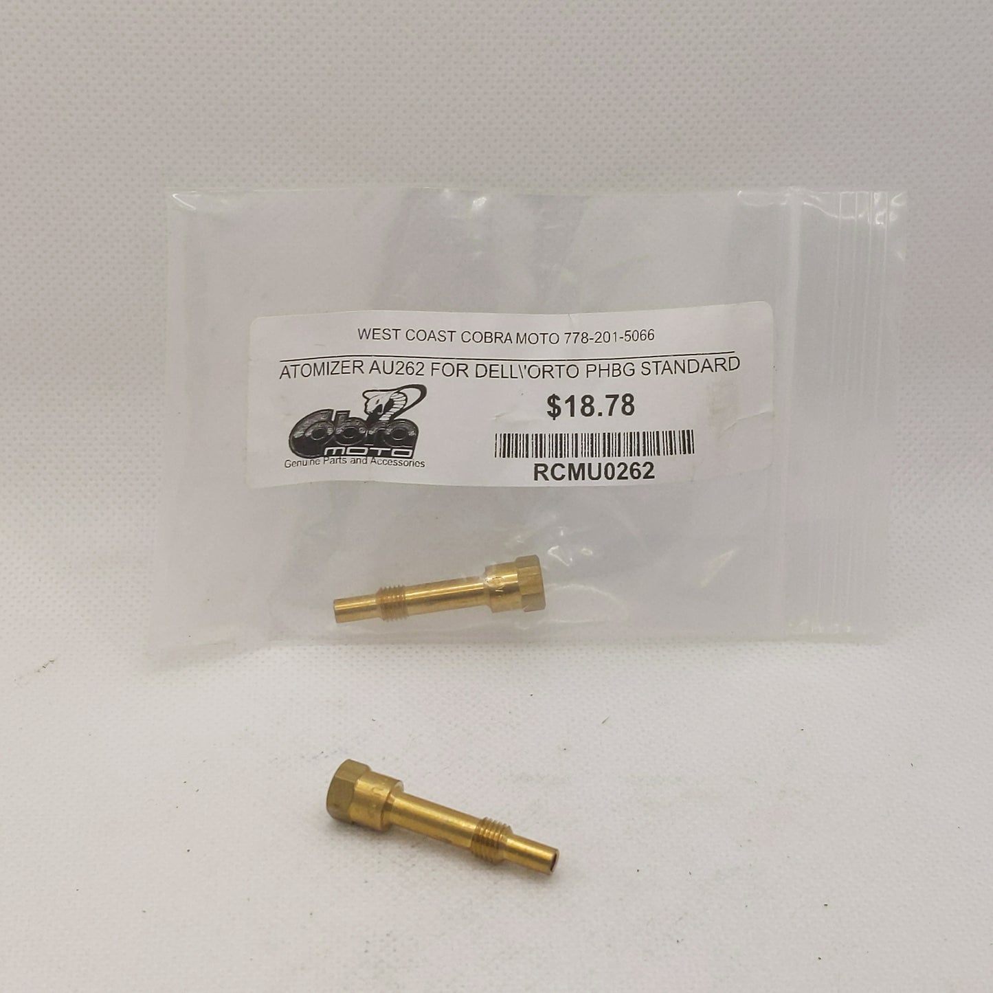 RCMU0262 ATOMIZER AU262 DELLORTO PHBG STANDARD