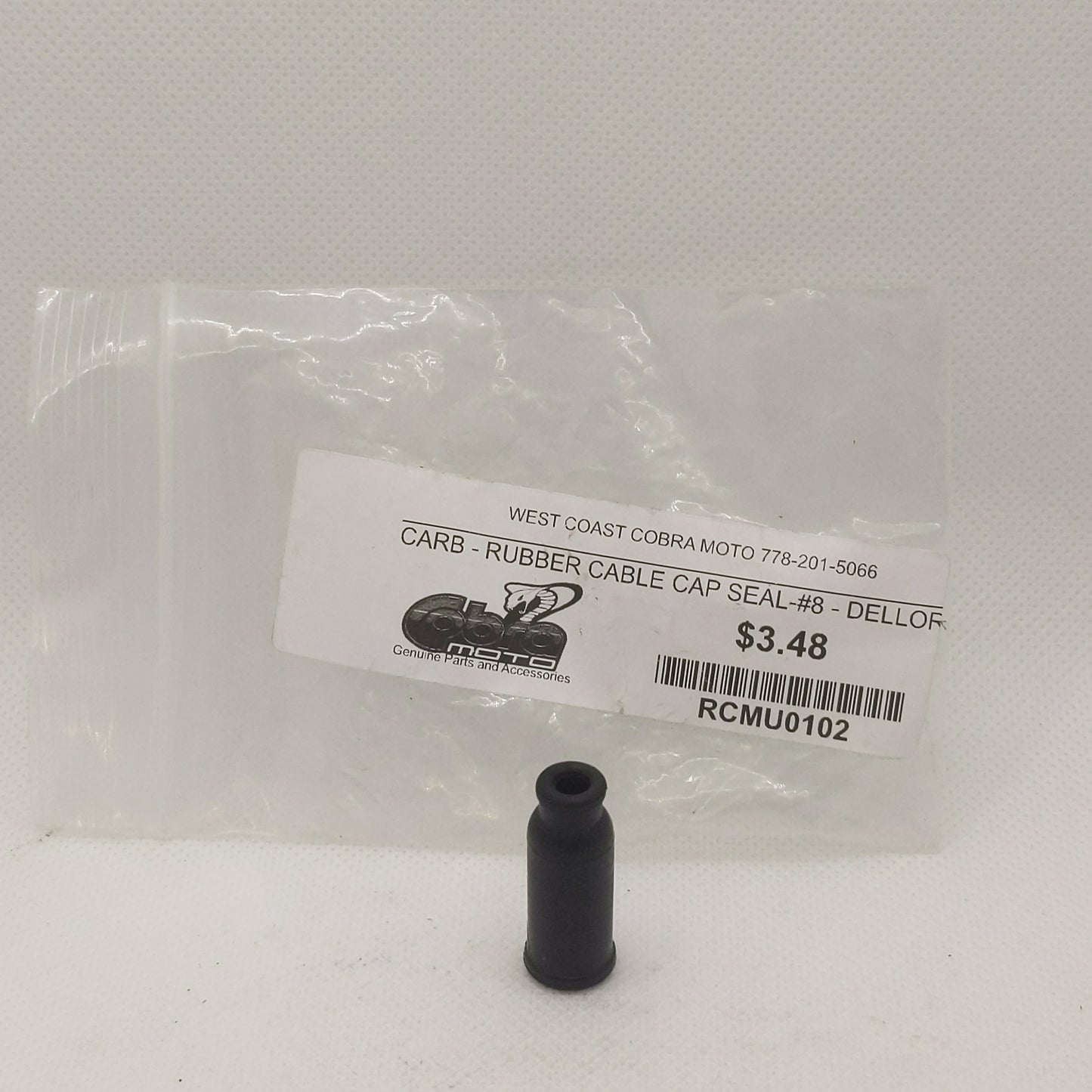 RCMU0102 - CARB - RUBBER CABLE CAP SEAL - #8 DELLORTO