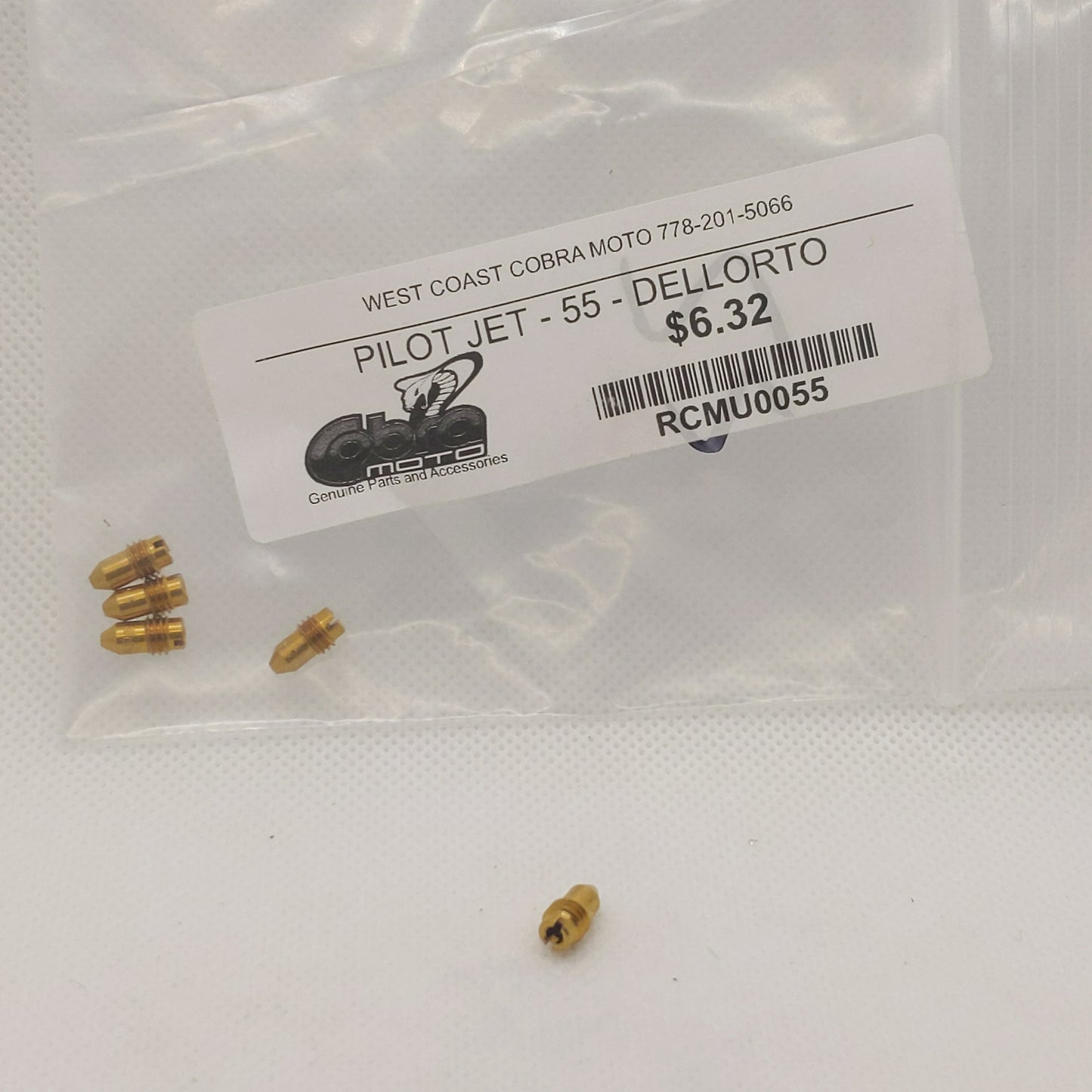 RCMU0048-55 - PILOT JET - DELLORTO