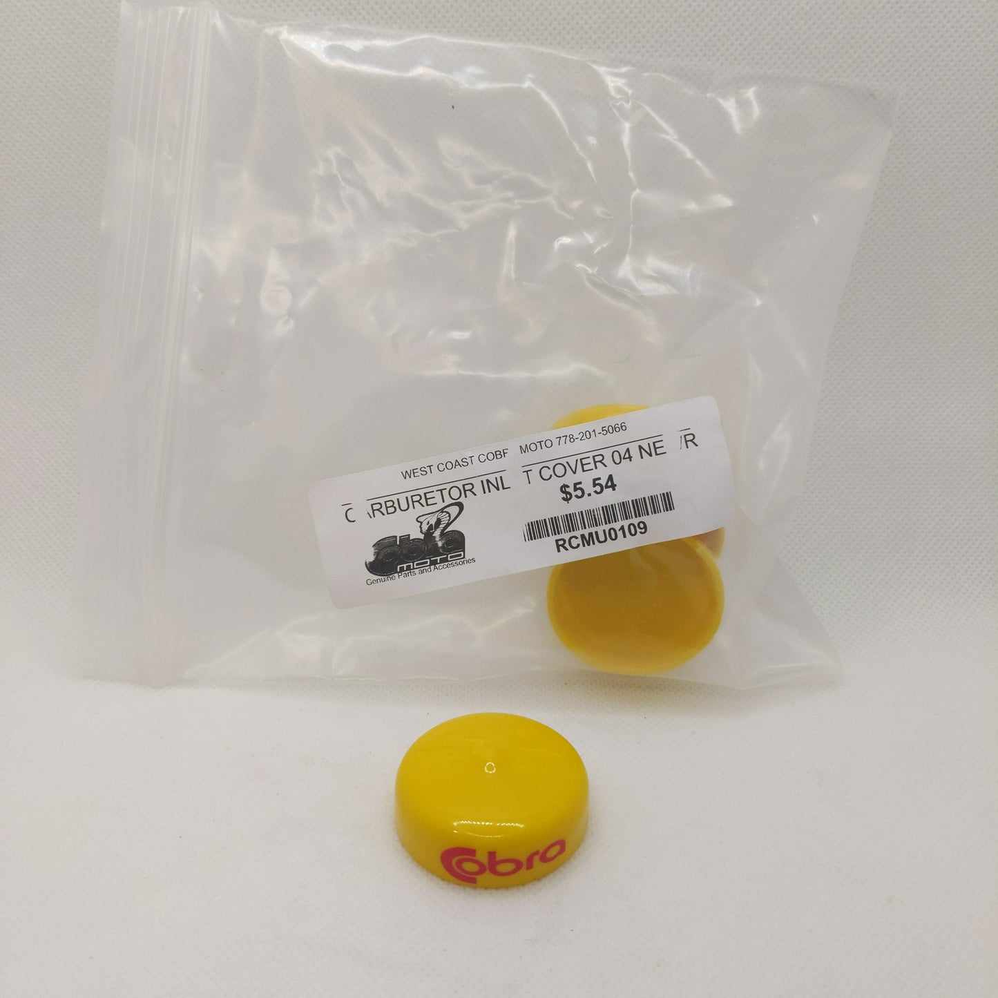 RCMU0109 - CARBURETOR INLET COVER '04 AND NEWER