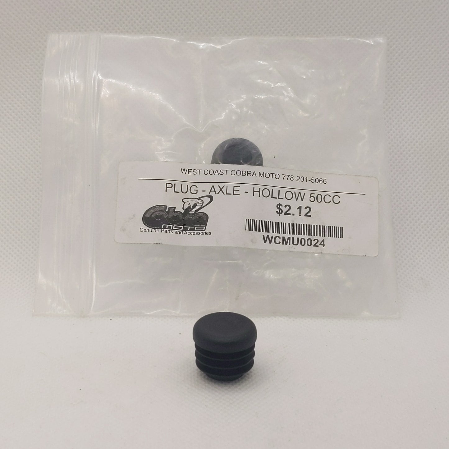 WCMU0024 Plug Axle Hollow 50CC