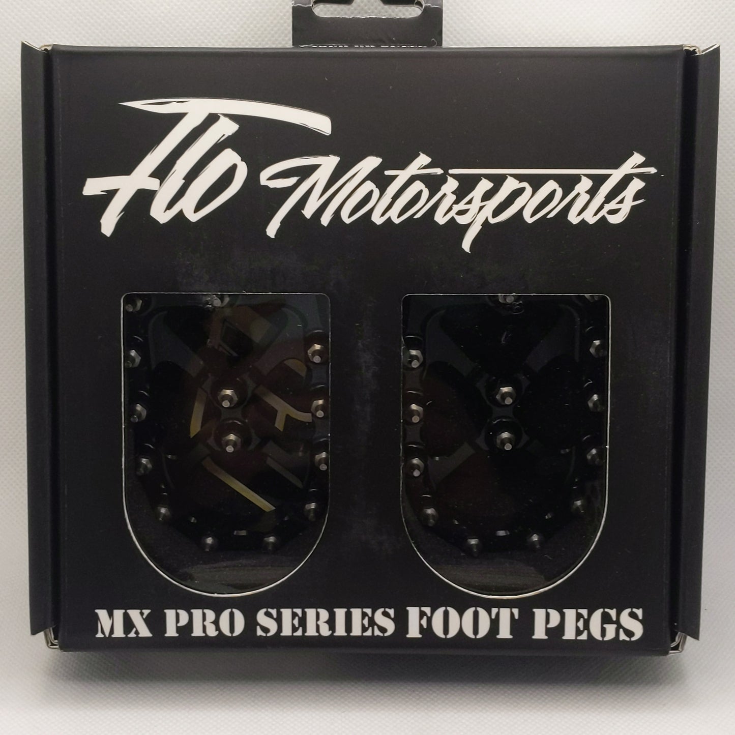 FLO Black Footpegs KTM,HUS