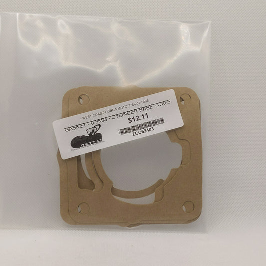 ZCC62403 Gasket-0.3MM-Cylinder base-CX65