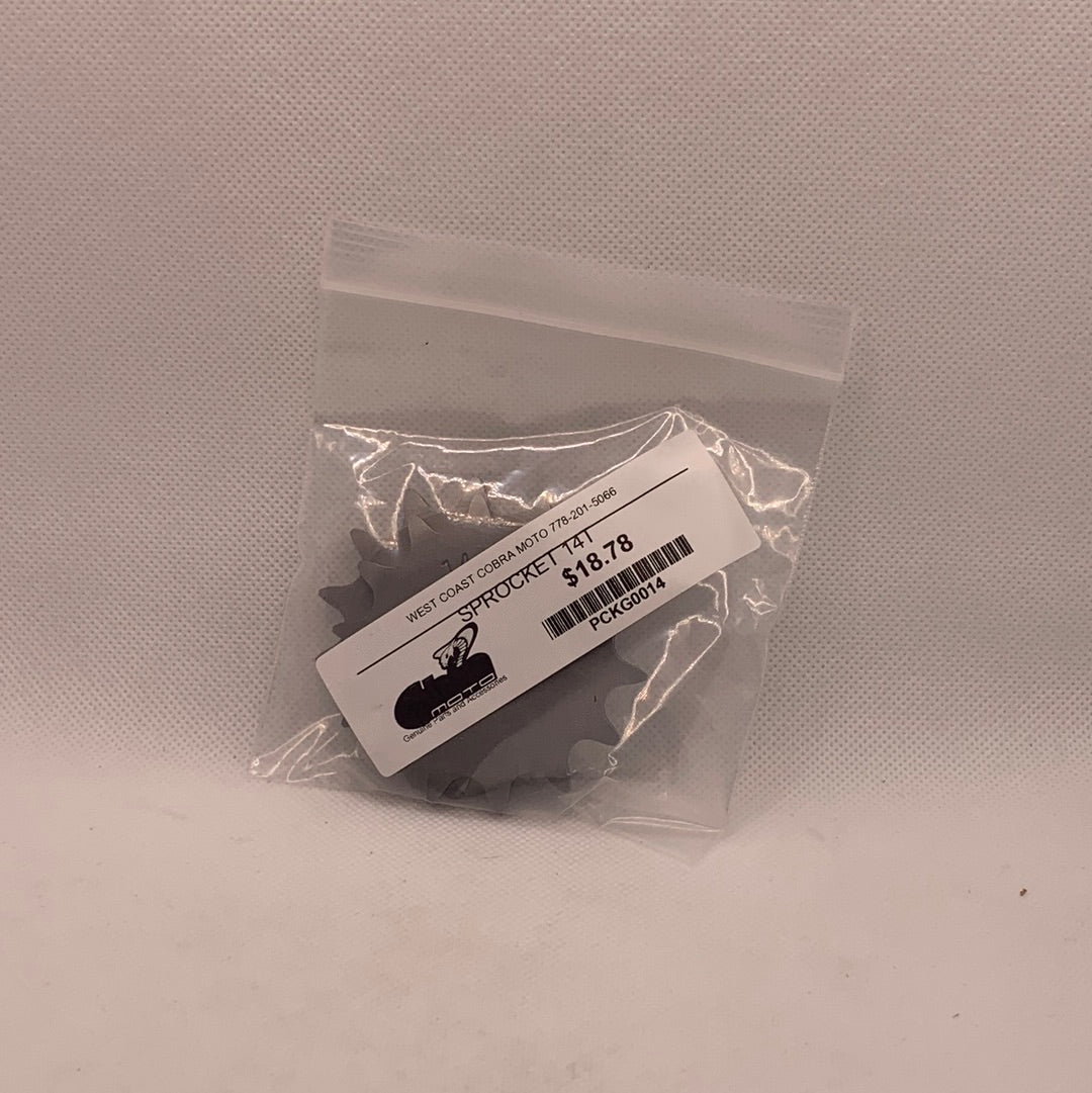 PCKG0014 14T front sprocket CX65