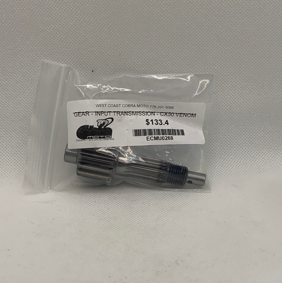ECMU0268 Gear input Transmission CX50 venom