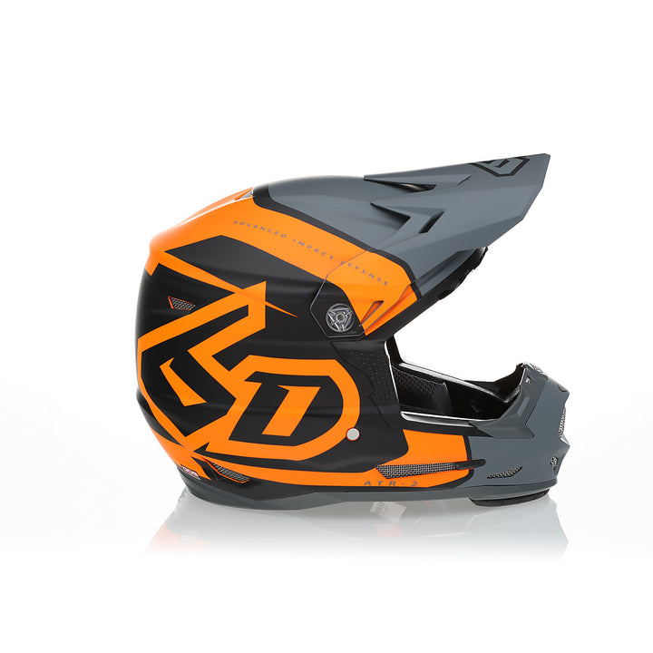 6D ATR-2Y Youth Torque Neon Orange/Grey YLG
