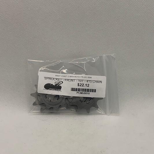 PCMU0010 Front Sprocket 10T CX5E