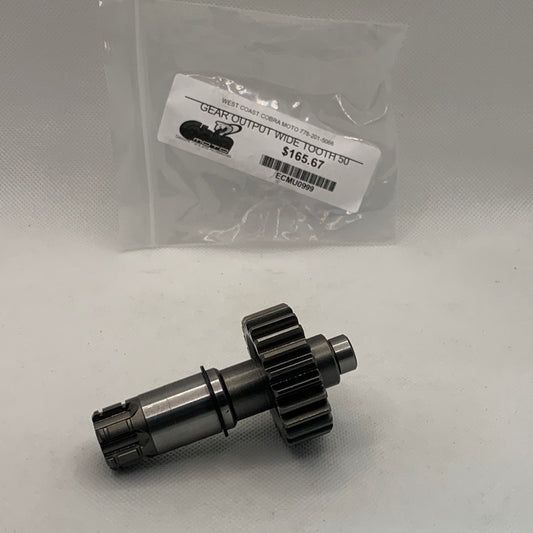ECMU0999 Gear output wide tooth 50