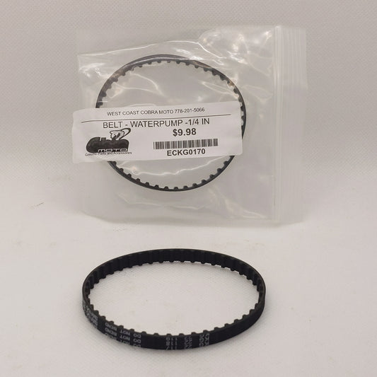 ECKG0170 BELT- WATERPUMP 1/4 IN
