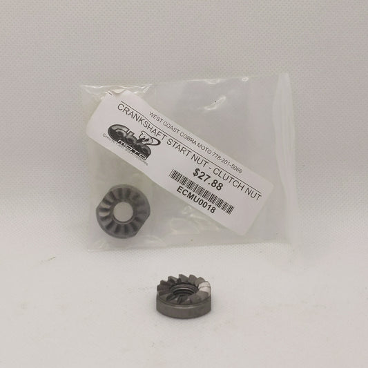 ECMU0018 CRANKSHAFT START NUT - CLUTCH NUT