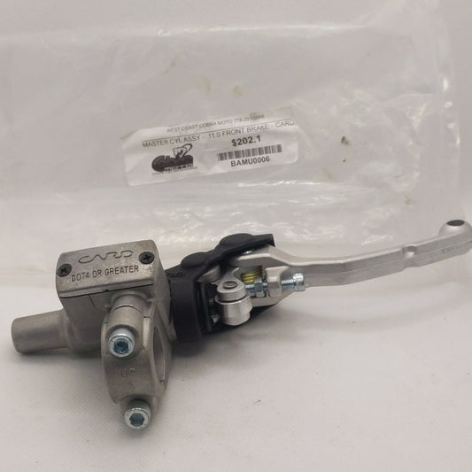 BAMU0006 MASTER CYL ASSY - 11.0 FRONT BREAK- CARD