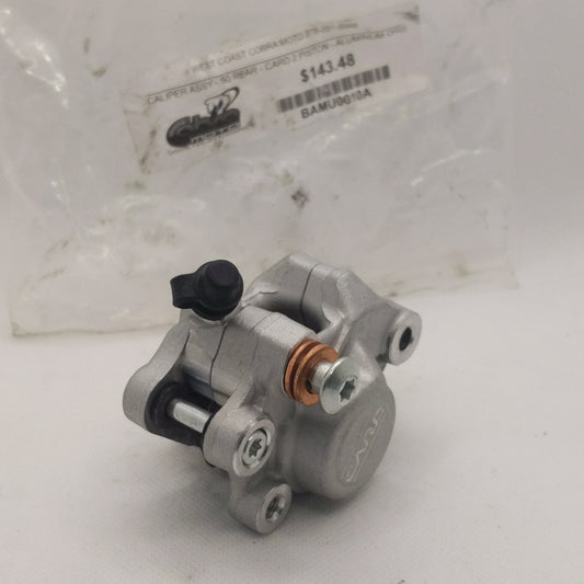 BAMU0010A CALIPER ASSY - 50 REAR - CARD 2 PISTON - ALUMINUM ORG