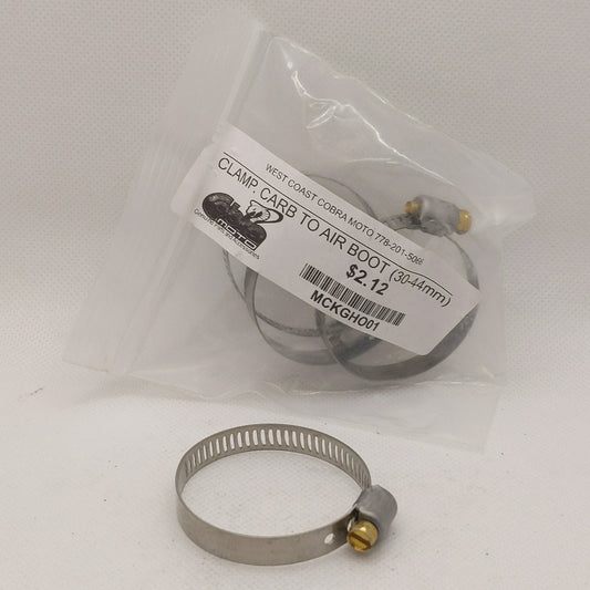 MCKGHO01 CLAMP CARB TO AIR BOOT (30-44MM)