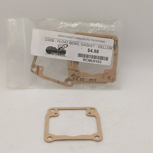 RCMU0103 CARB - FLOAT BOWL GASKET - DELLORTO