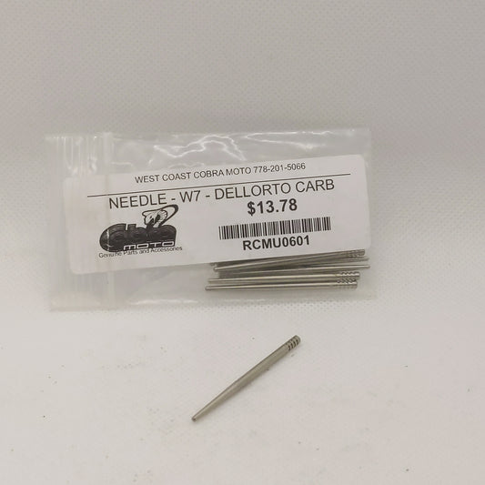 RCMU0601 NEEDLE - W7- DELLORTO CARB