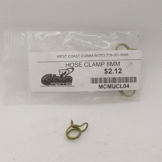 MCMUCL04 HOSE CLAMP 8MM