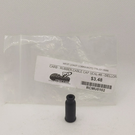 RCMU0102 - CARB - RUBBER CABLE CAP SEAL - #8 DELLORTO