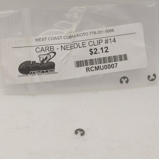 RCMU0007 CARB NEEDLE CLIP #14