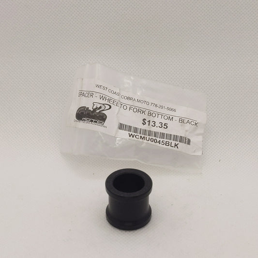 WCMU0045BLK Spacer Wheel to Fork Bottom Black