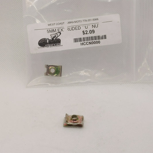 HCCN0000 - 5MM Extruded U Nut