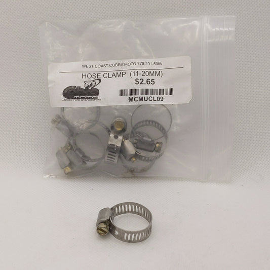 MCMUCL09 HOSE CLAMP (11-20MM)