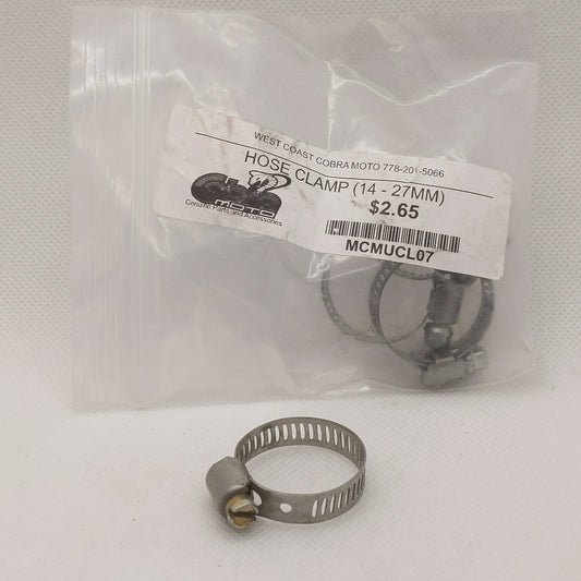 MCMUCL07 HOSE CLAMP (14-27MM)