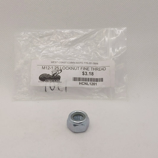 HCNL1201	M12-1.25 LOCKNUT FINE THREAD