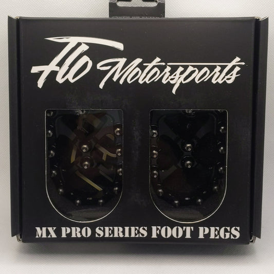 FLO Black Footpegs KTM,HUS