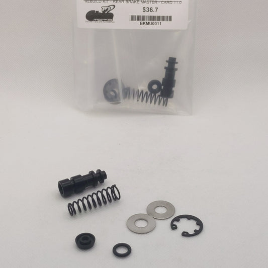 BKMU0011 CARD 11.0 REBUILD KIT REAR BRAKE MASTER