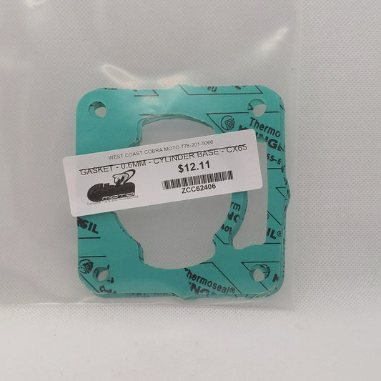 ZCC62406 Gasket 0.6 mm cylinder base CX65 2024