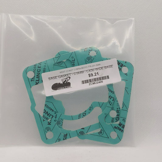 ZCMU2406 Base Gasket-0.6MM-CX50 Wide Base