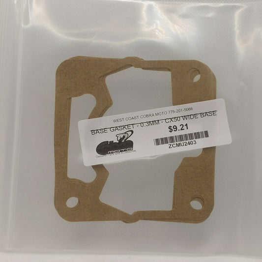 ZCMU2403 Base Gasket-0.3MM-CX50WideBase