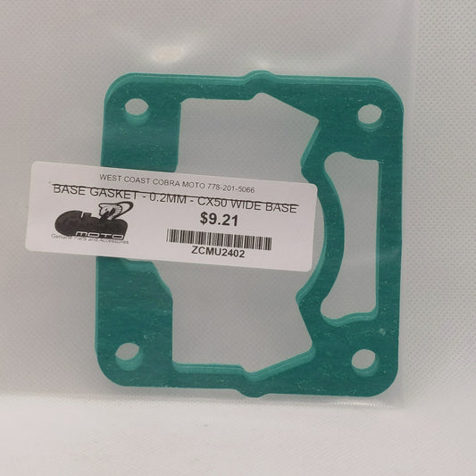 ZCMU2402 Base Gasket-0.2MM-CX50 Wide Base