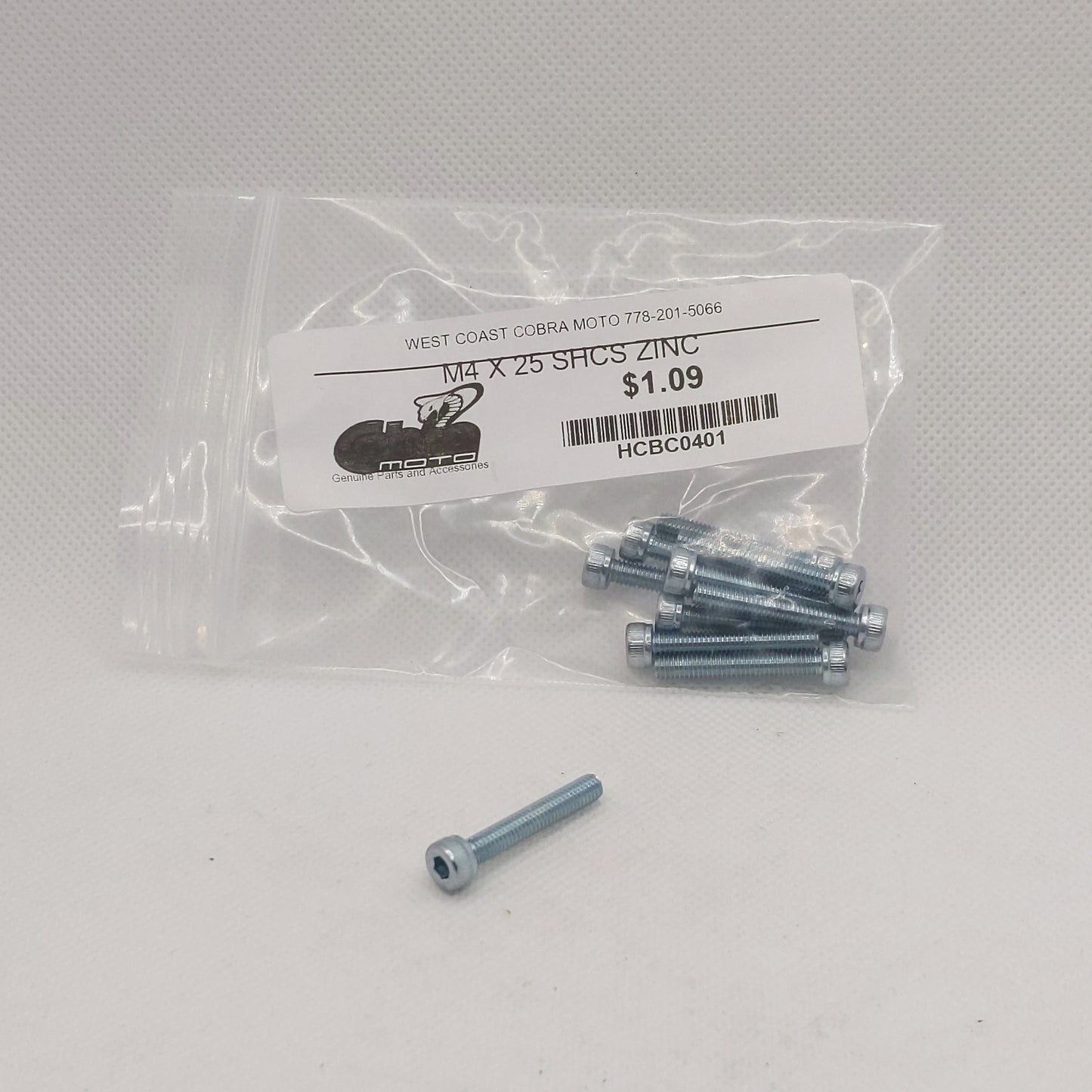 HCBC0401 Stator Cover Bolts M4 x25