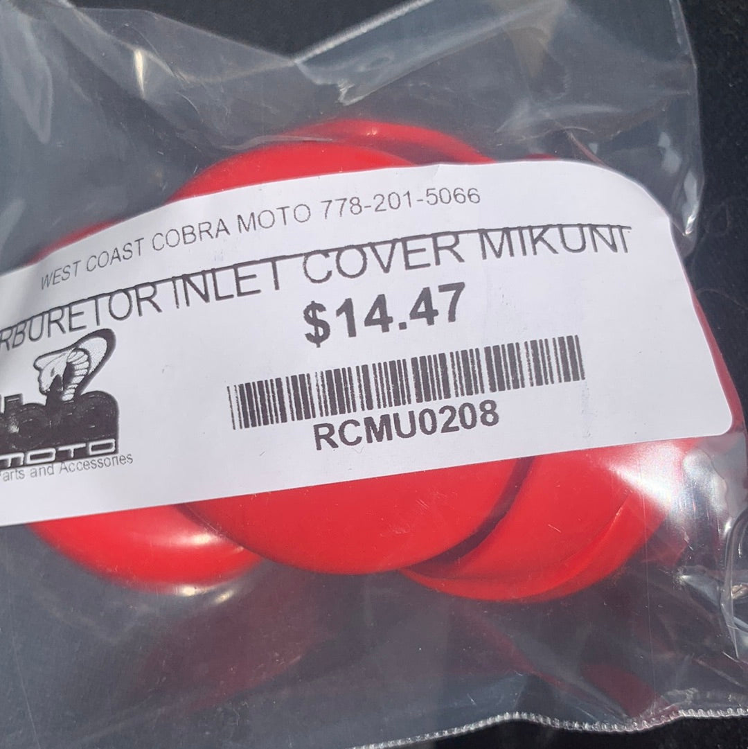 RCMU0208 CX65 carburetor inlet cover