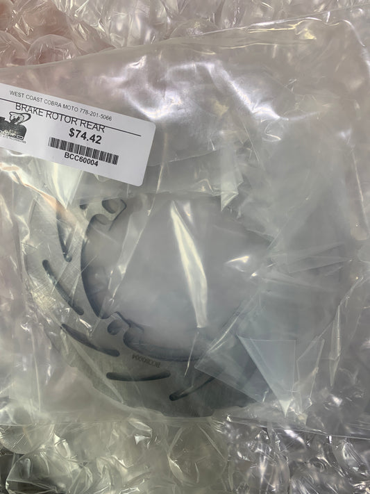 BCC60004 Brake Rotor Rear