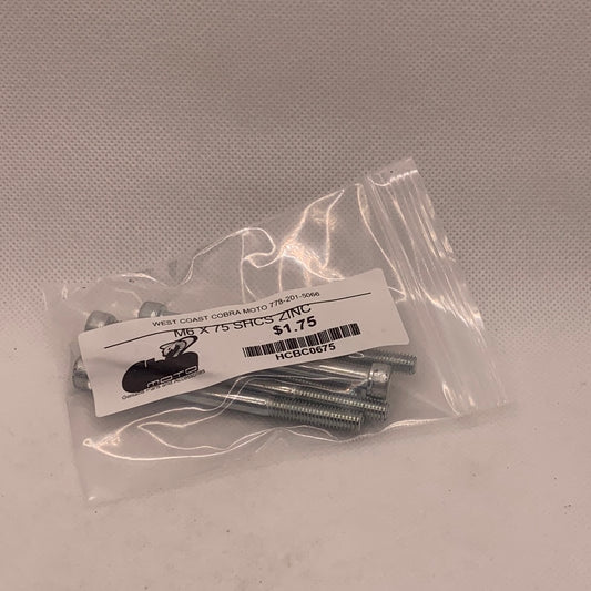 HCBC0675 M6 x 75 zinc